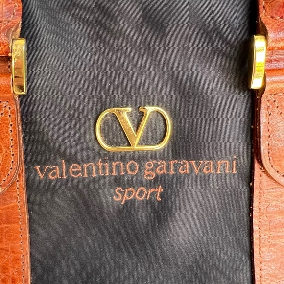 Valentino Garavani Sport Travel Bags, Nylon & Leather Strap - Picture 7 of 8